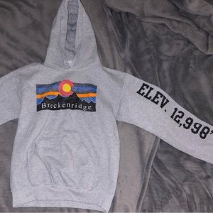 Small grey hoodie